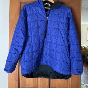 Vintage Ll Bean Half zip Puffy jacket